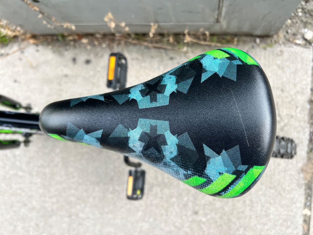 Blue Green BMX Micro Force Bicycle, 12 Inch