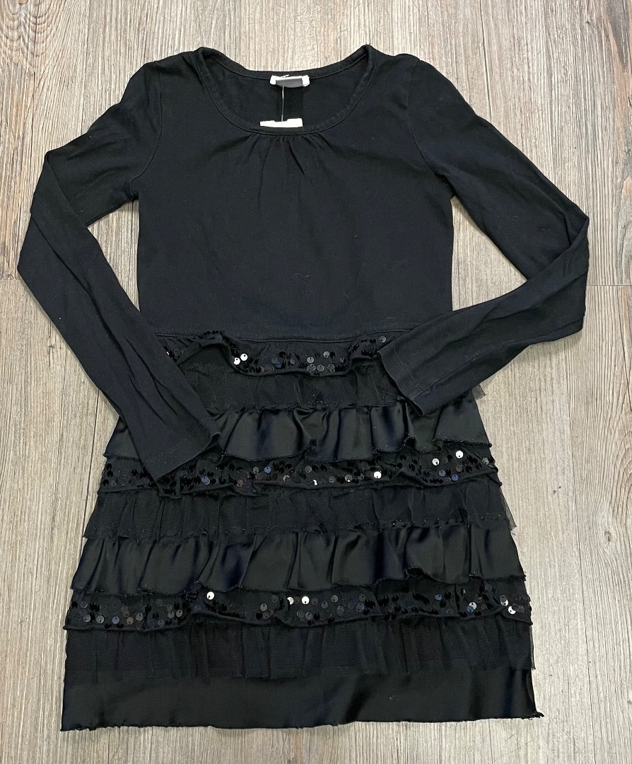 Black Joe Fresh Long Sleeve Dress, 8Y