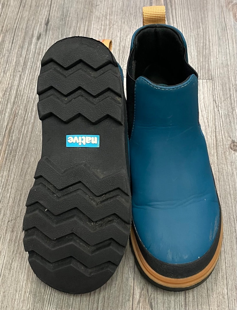 Blue/Orange Native Kensington Chelsea Boots, 13Y