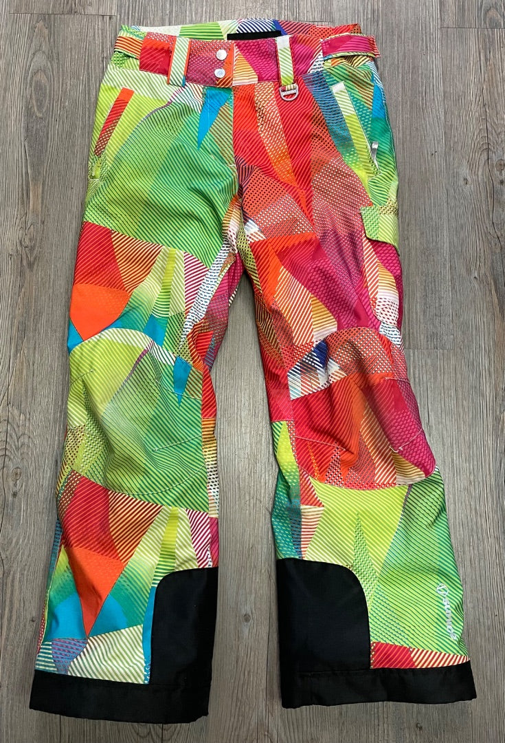 Multi Colour Sunice Snow Pants, 8Y