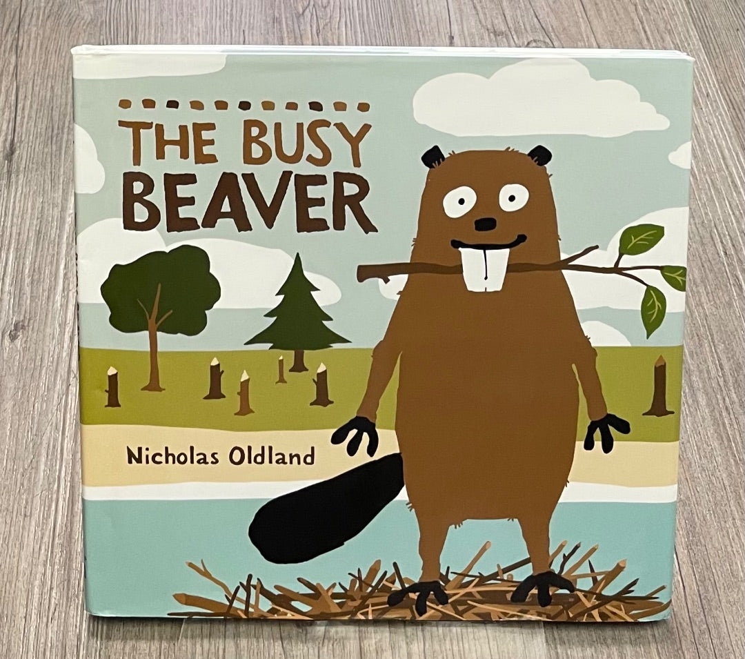 Multi Colour The Busy Beaver, Hardcover