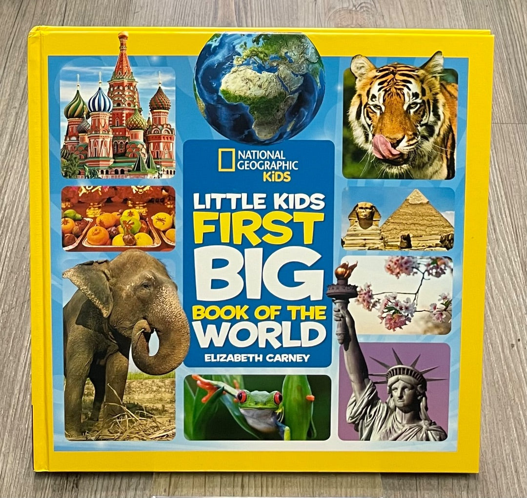 Multi Colour National Geographic Kids Little Kids First Big Book Of The World, Hardcover