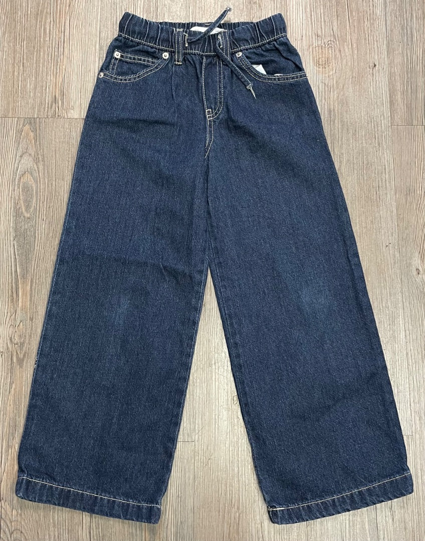 Blue Zara Denim Pants, 7Y