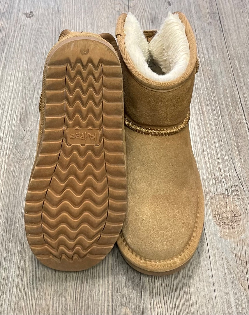 Brown Kuiper Suede Winter Boots, 2Y