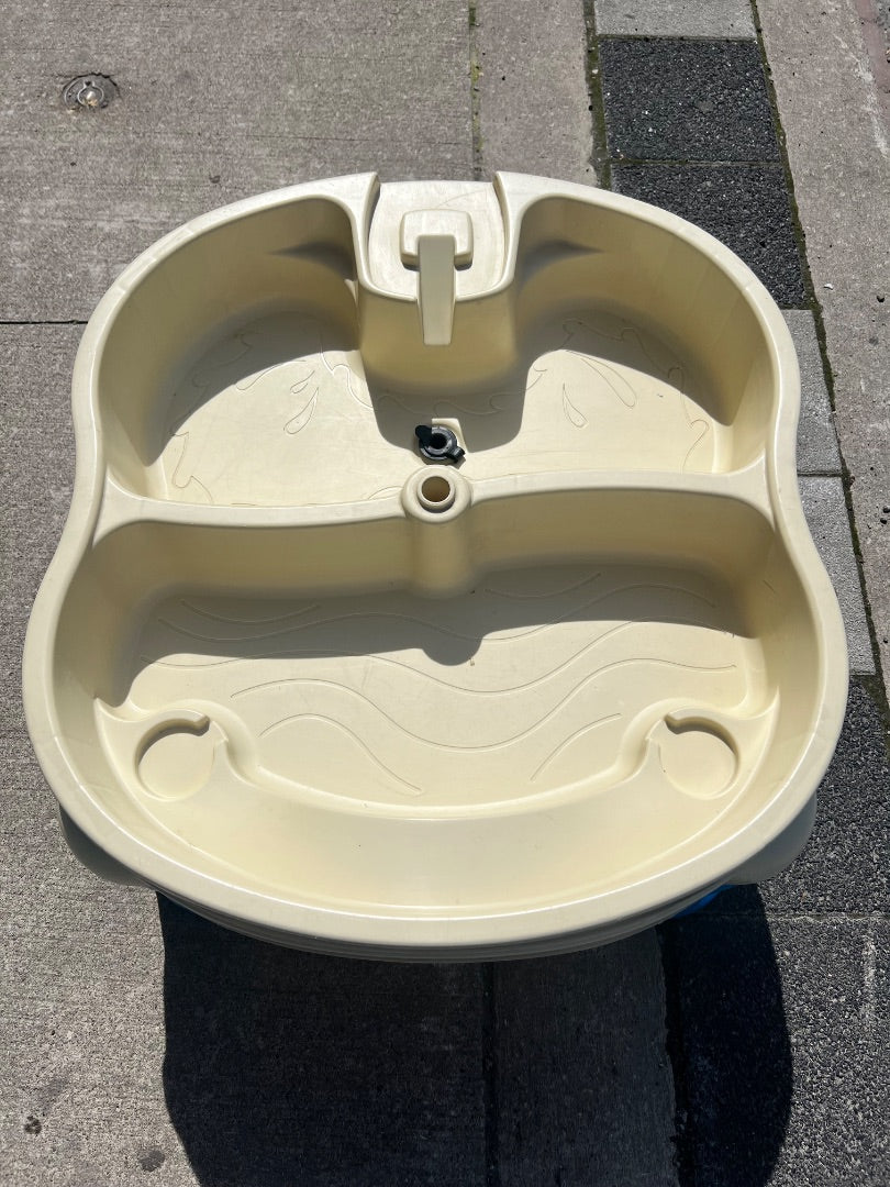 Beige/Blue Step 2 Plastic Water Table