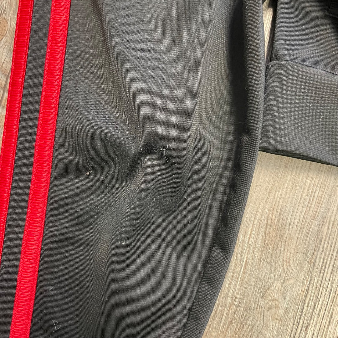 Black Red Adidas 2PC Active Clothing Set, 3Y