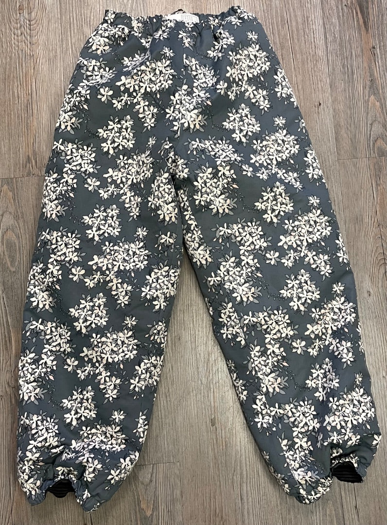 Grey Wheat Snow Pants, 8Y