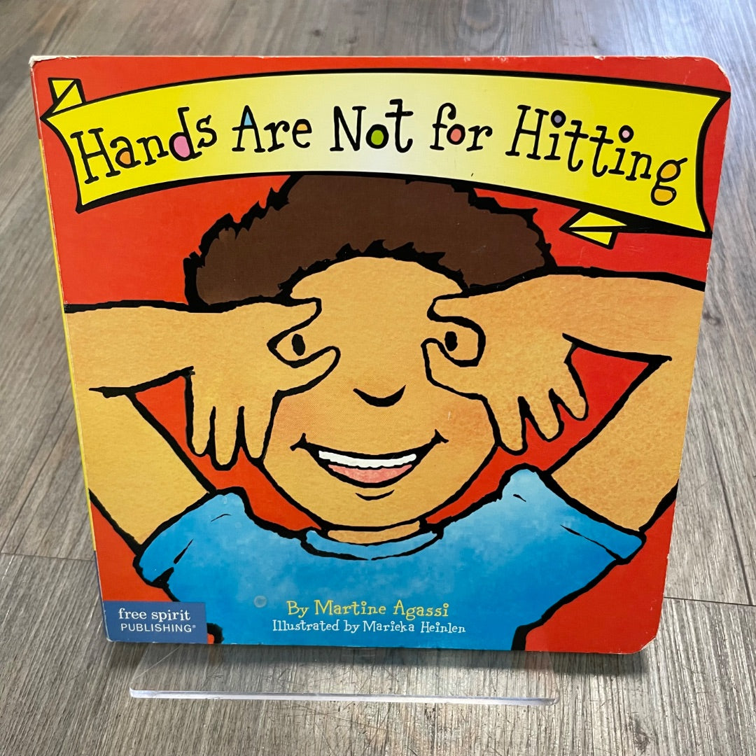 Multi Colour Hands Is Not For Hitting, Boardbook