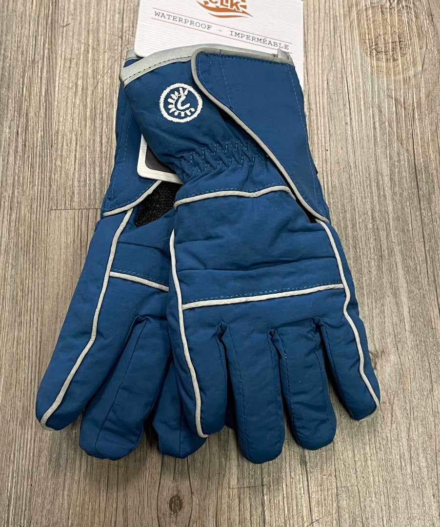 Blue CaliKids Waterproof Mitten, 2-4Y