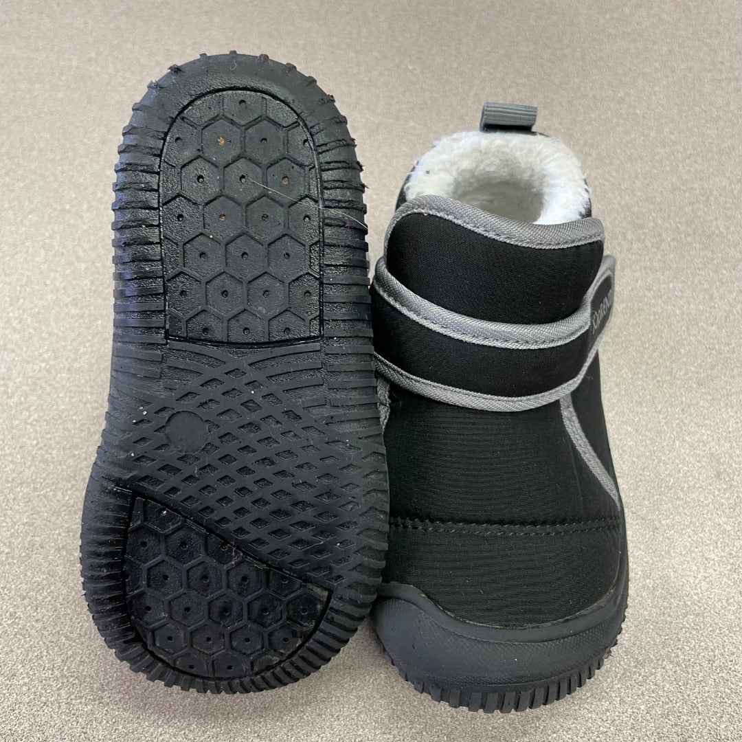 Black Morenol Fleecelined Shoes, 6.5T