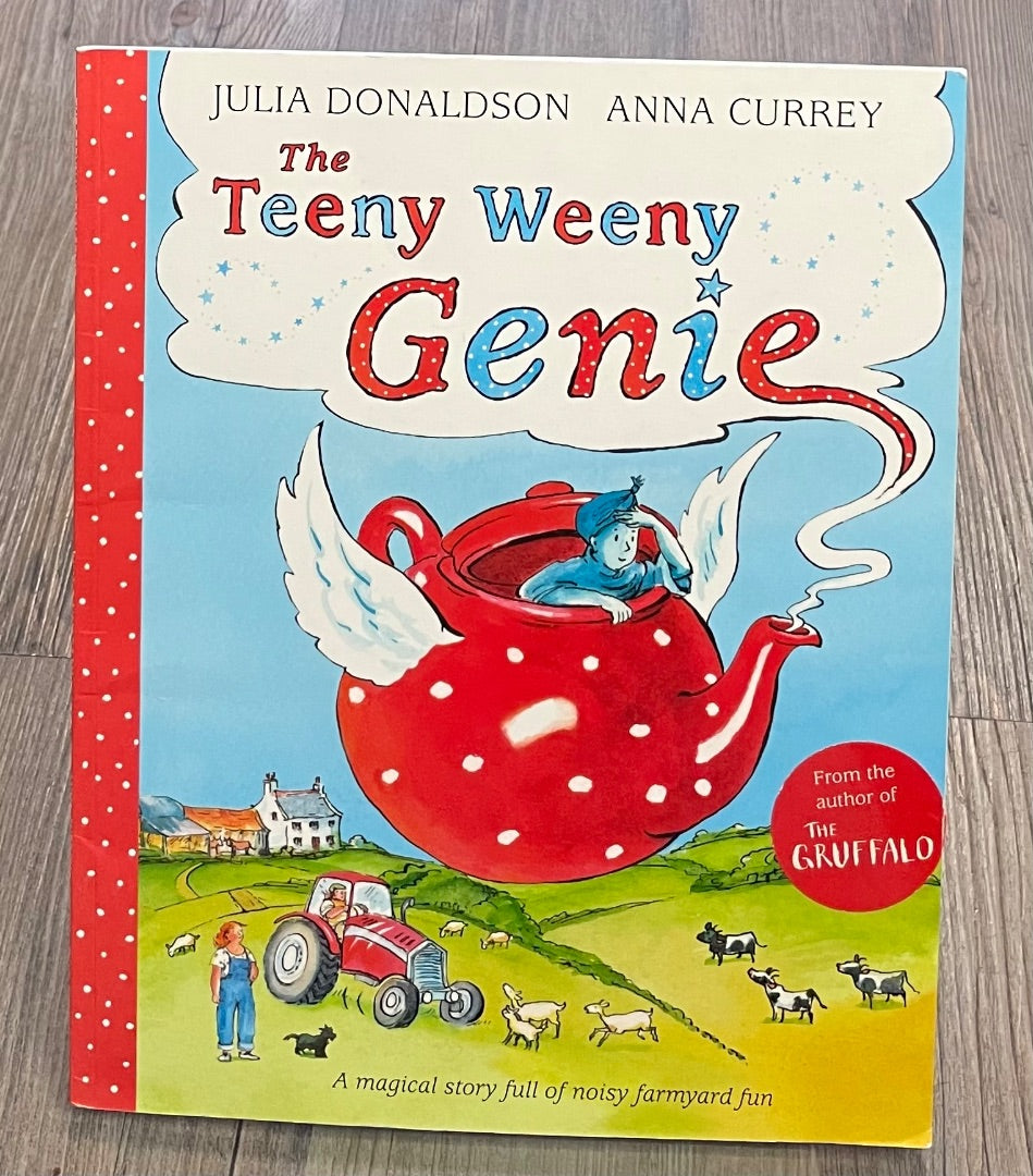 Multi Colour The Teeny Weeny Genie, Paperback