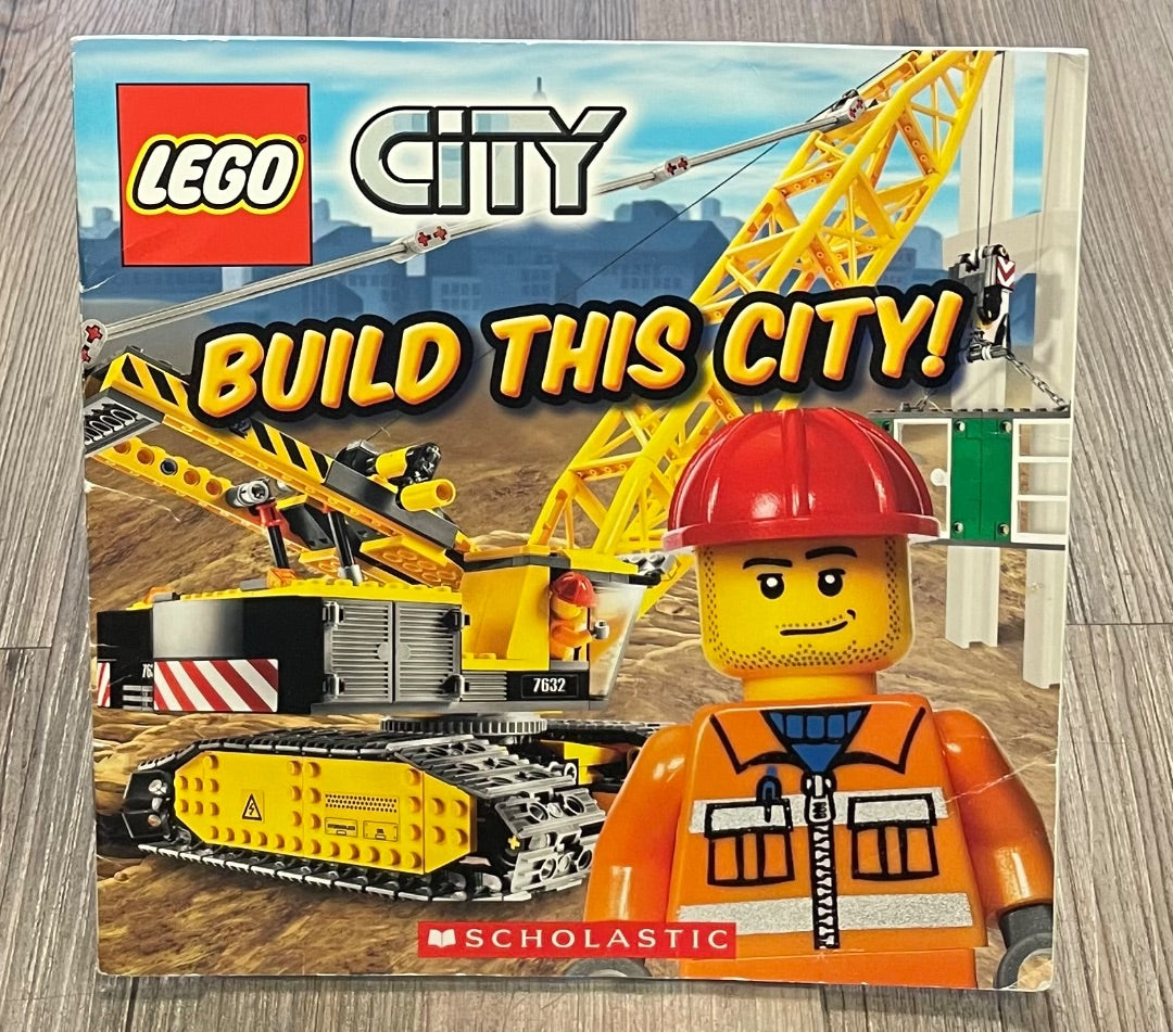 Multi Colour Lego City Build This City!, Paperback