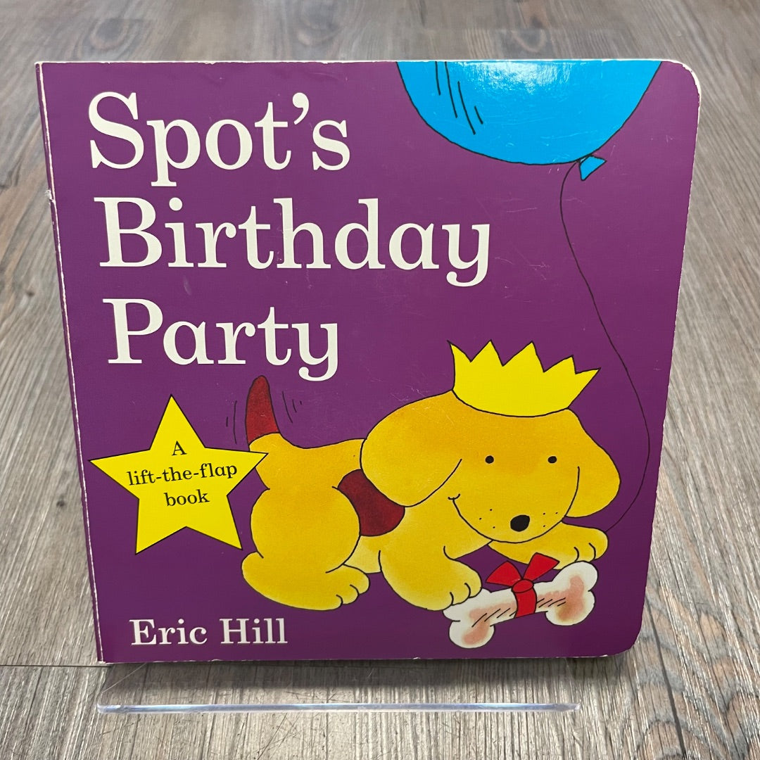 Multi Colour Spot's Birthday Party, Boardbook