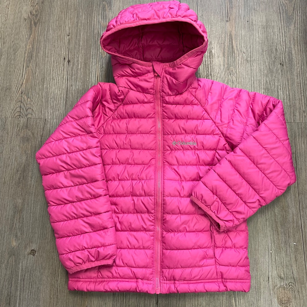 Pink Columbia Powder Lite 11 Hooded Jacket, 6Y