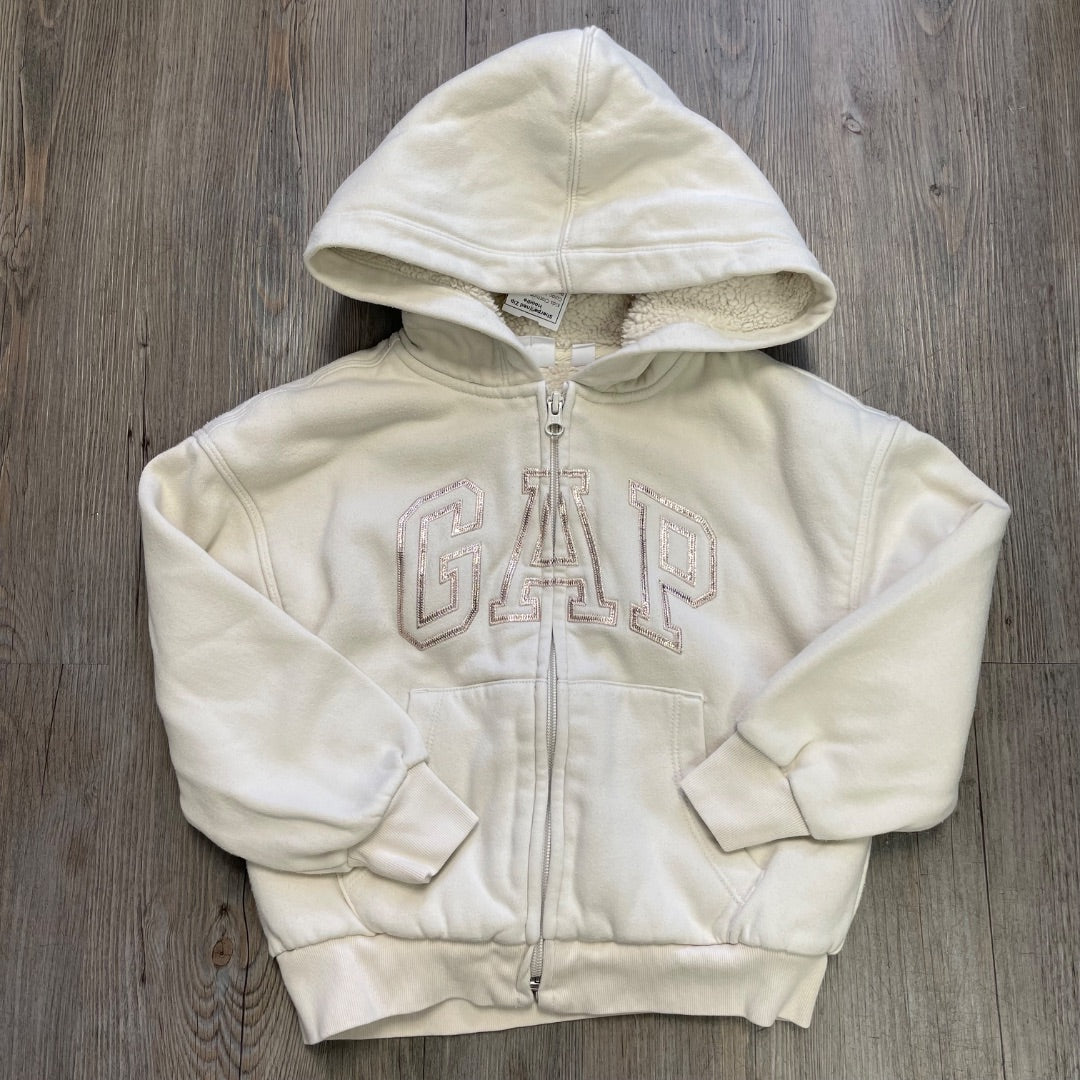 Ivory Gap Sherpa lined Zip Hoodie, 6-7Y