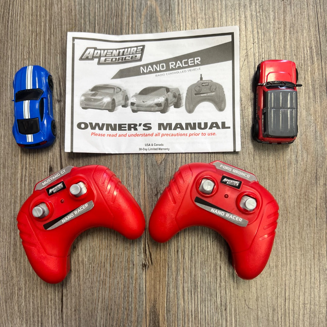 Red Nano Force Remote Control Cars, 5Y+