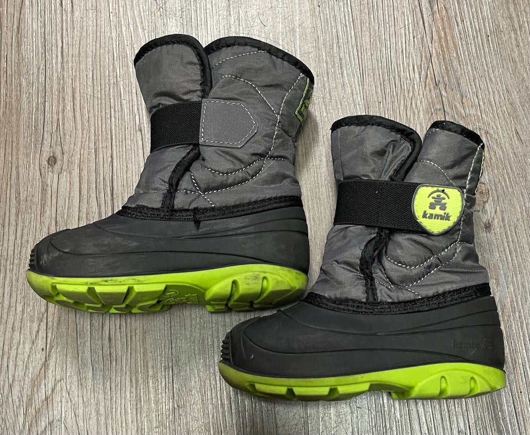 Grey Kamik Winter Boots, 8T