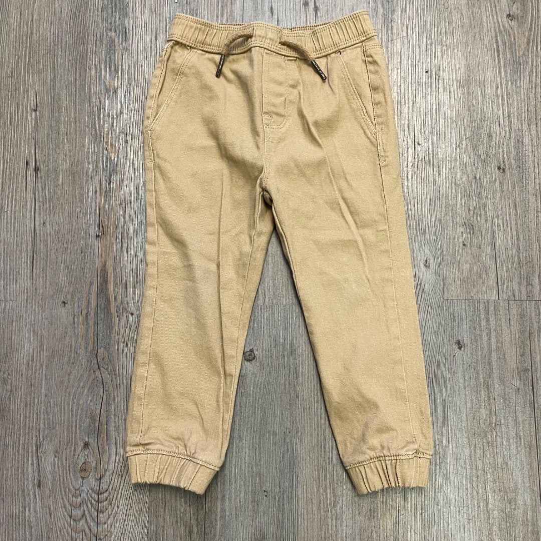 Khaki Hudson Jogger Pants, 3Y
