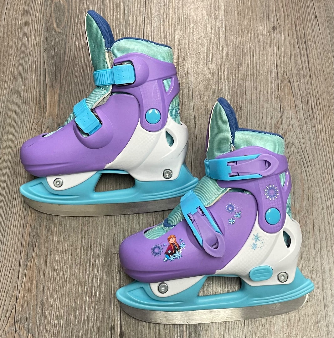 Purple Disney Frozen Hockey Skates, 8T-11Y