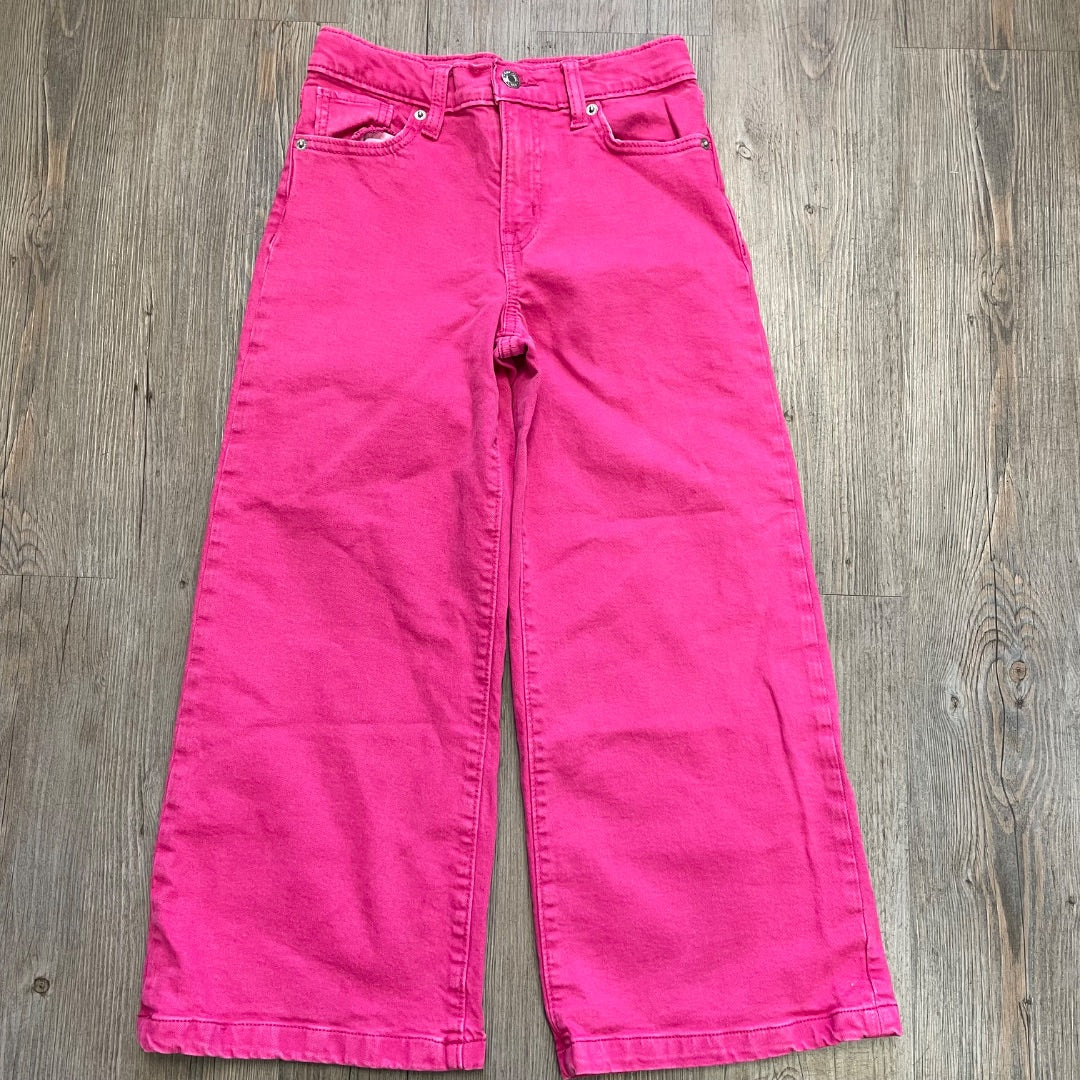 Pink Gap High Stride Ankle Jeans, 10Y