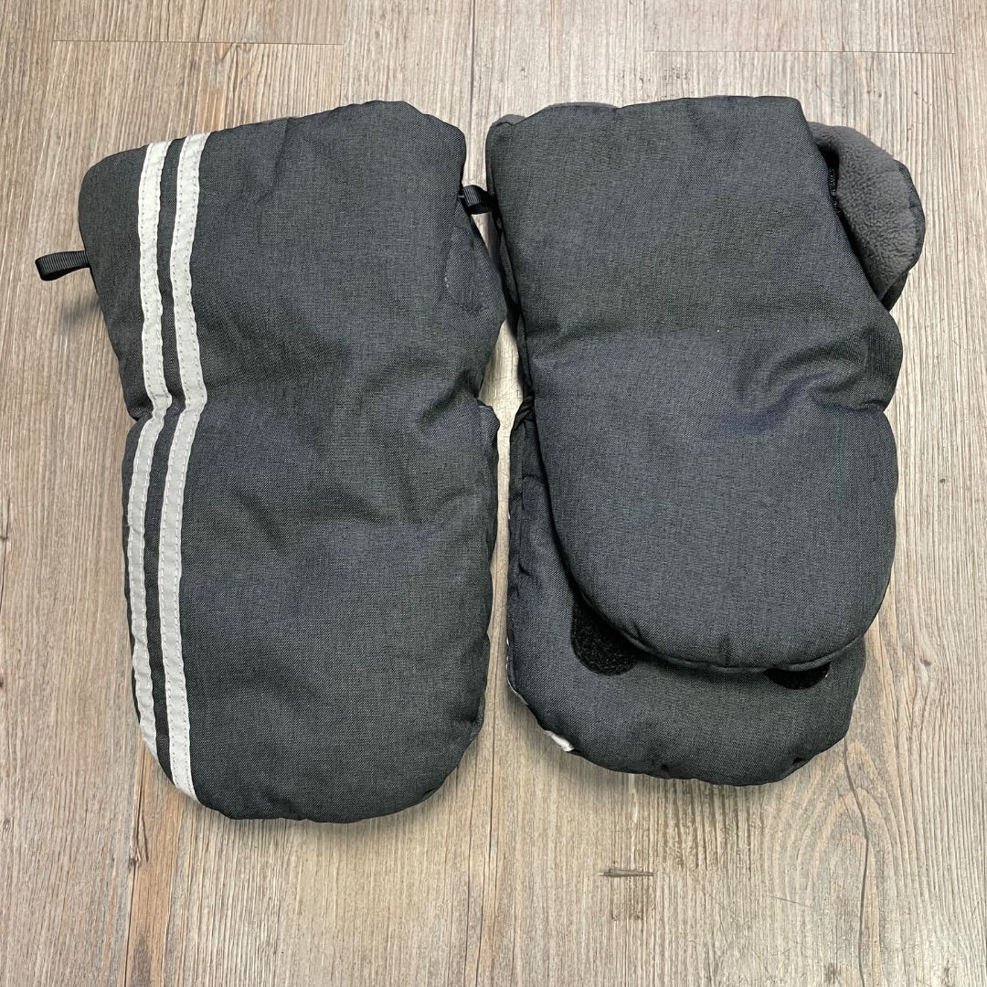 Dark Grey Stroller Winter Mitts, Pre-owned