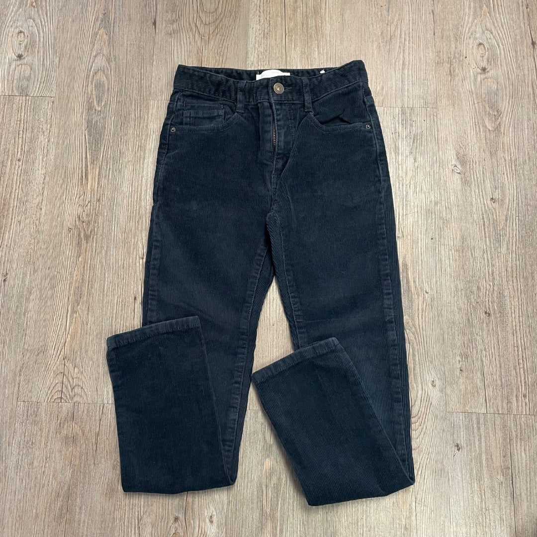 Black Zara Corduroy Pants, 10Y
