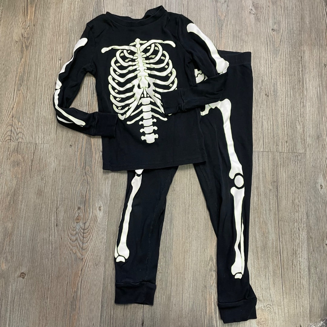 Black H&M Halloween Pj Set, 7Y