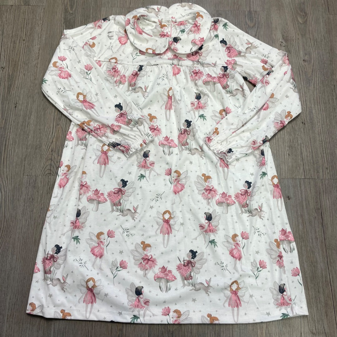 Fairy Print Next LS Night Gown, 11Y