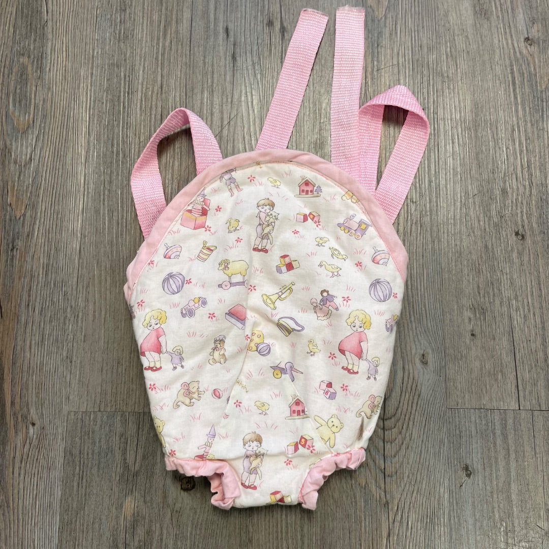 Multi Colour Baby Doll Carrier, Pre-owned