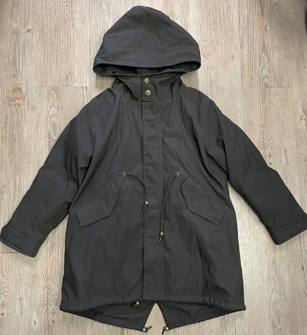 Black,Blue 2 In 1 Winter Jacket, 8Y