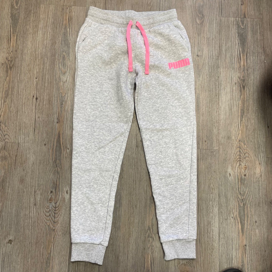 Grey Puma Jogger Pants, 10-12Y