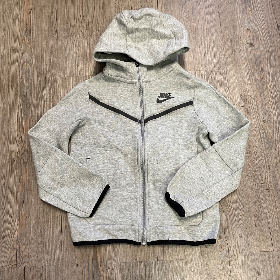 Grey Nike Zip Hoodie, 6-7Y