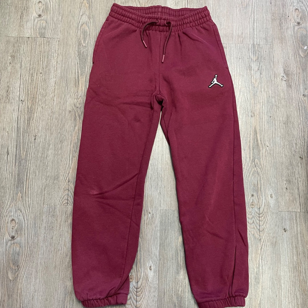 Maroon Jordan Jogger Pants, 10-12Y