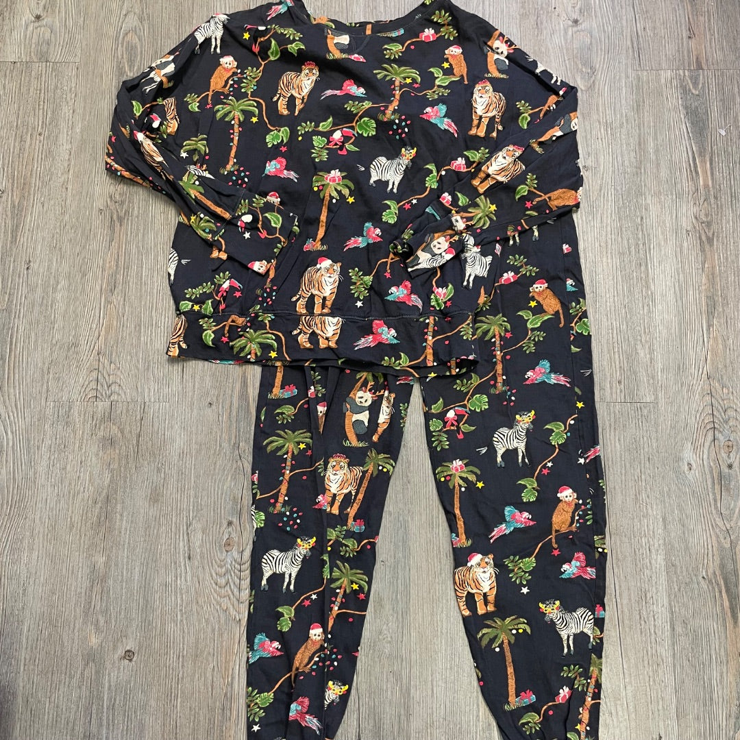 Multi Colour M&S 2PC PJ Set, XS