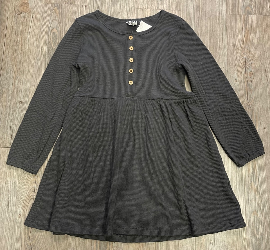 Black Cotton On L/S Dress, 9-10Y