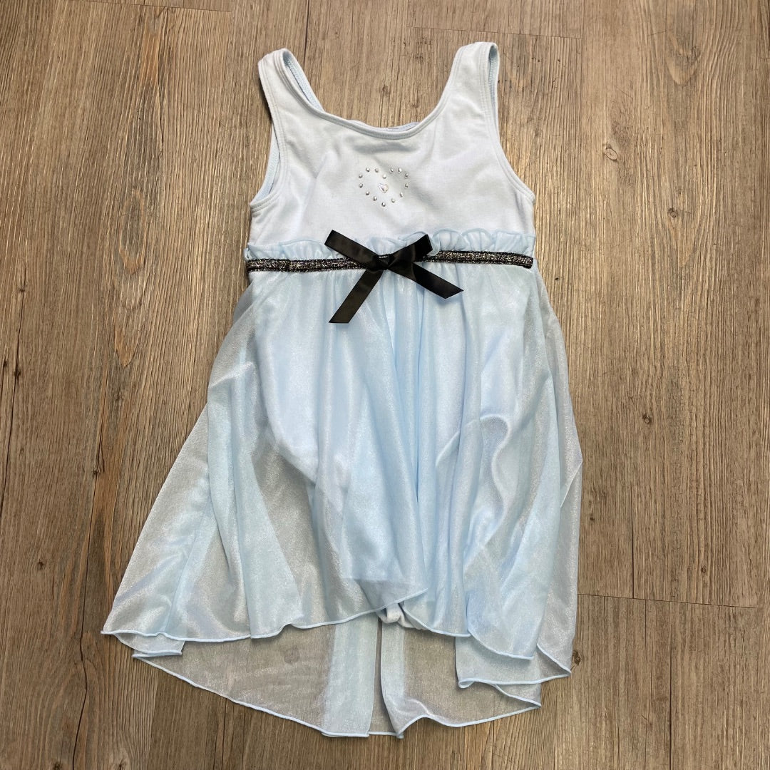 Blue Freestyle Ballet Leotard, 6-7Y