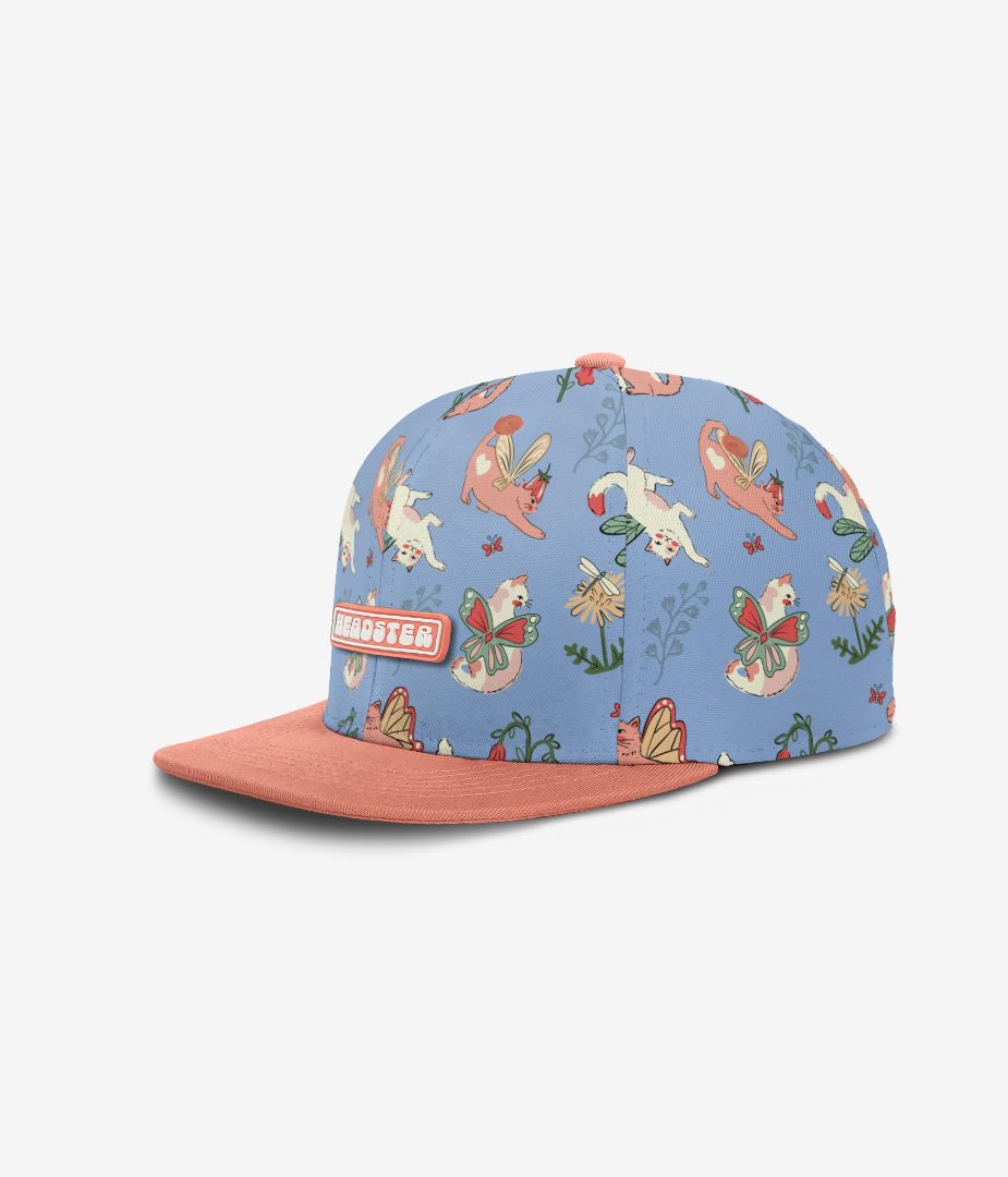 Periwinkle Headster Purrfectly Magical Snapback, 52CM