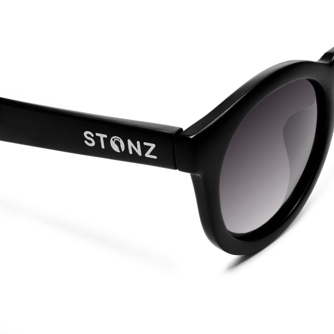 Black STONZ Eco Sunnies, 2-6Y