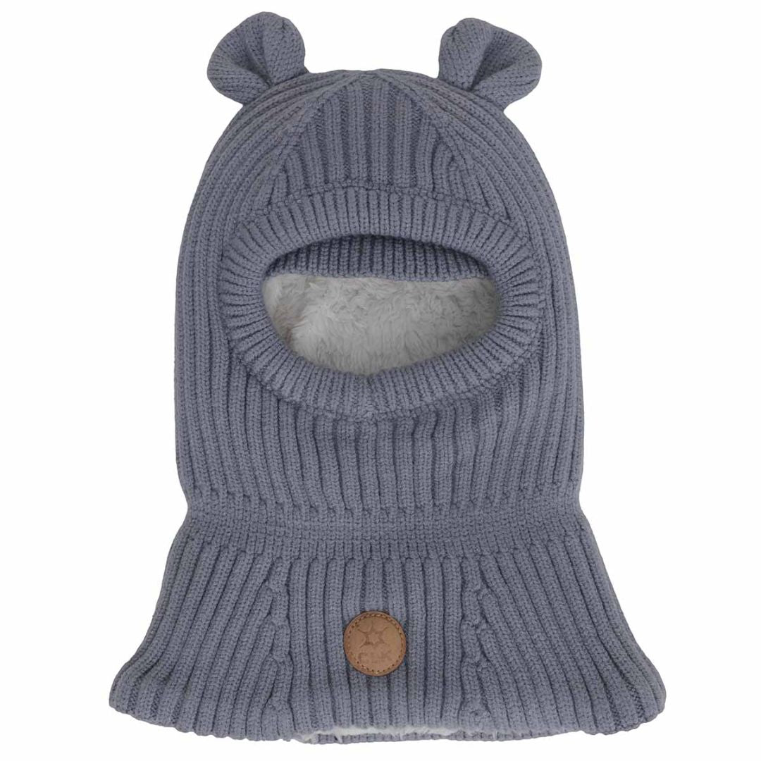 Quary CaliKids Balaclava Soft Touch Knit Bear, 0-9M