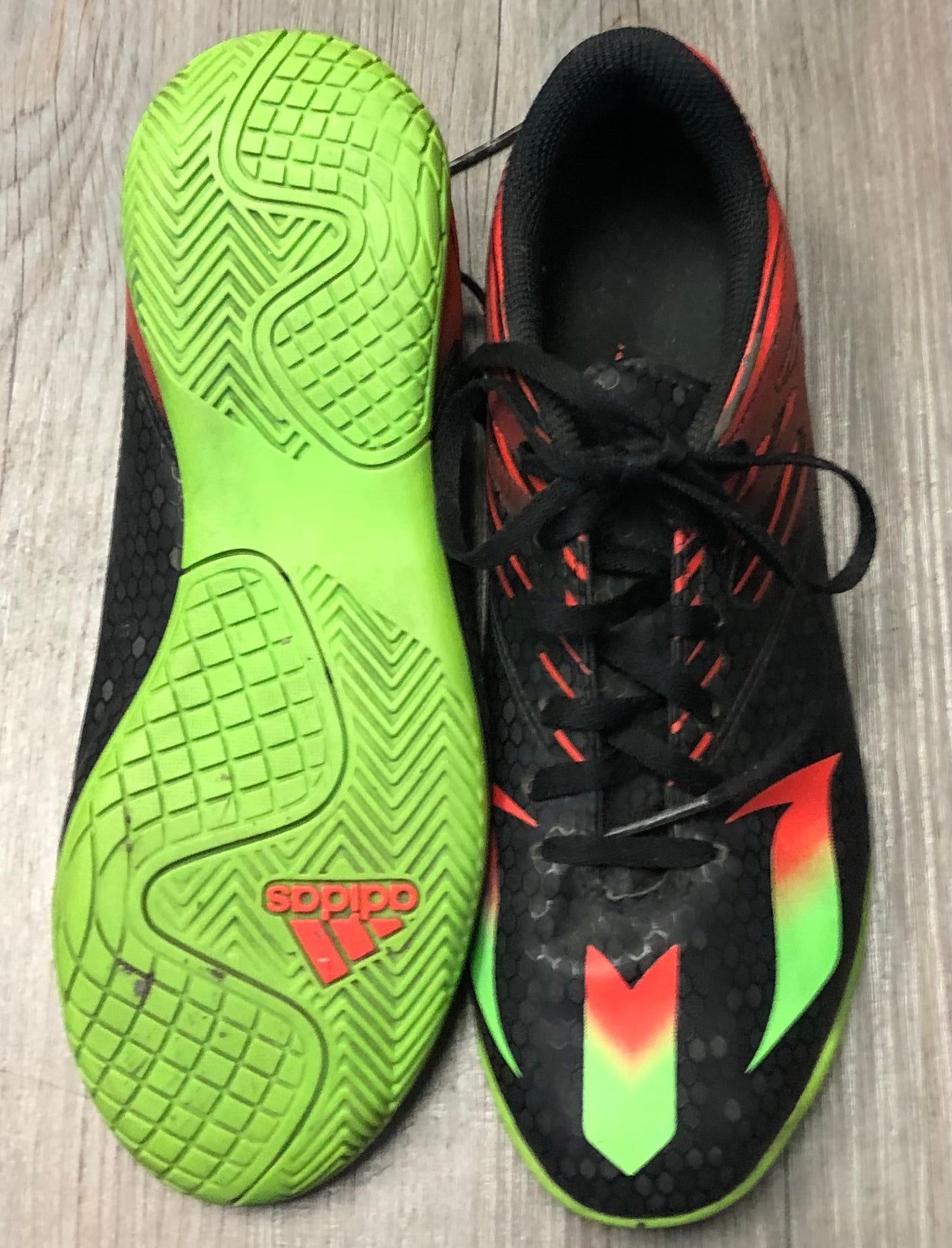 Multi Adidas Soccer Cleats, 6Y