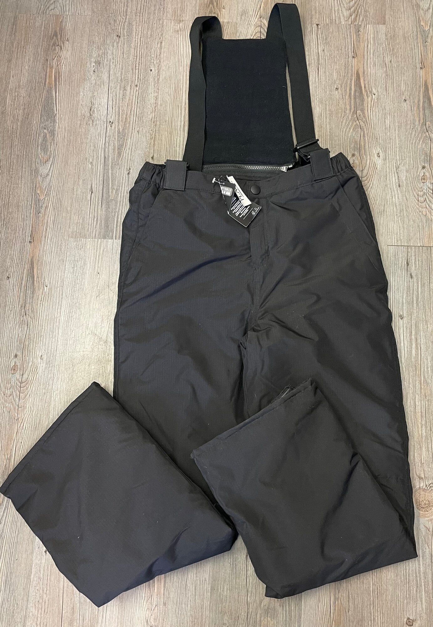 Black CP Bib Snow Pants, 16Y