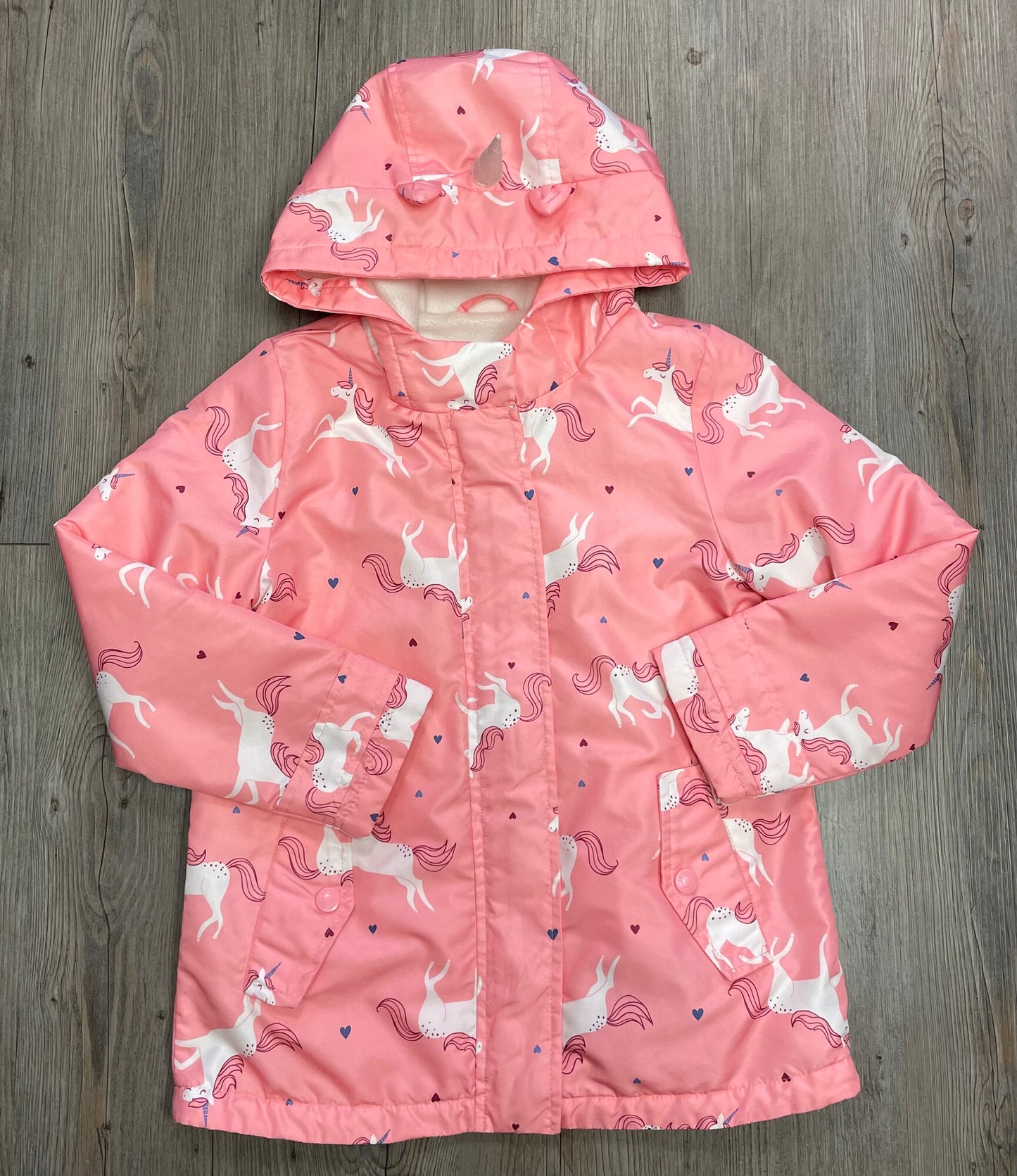 Pink Carters Unicorn Fleece Li, 7Y