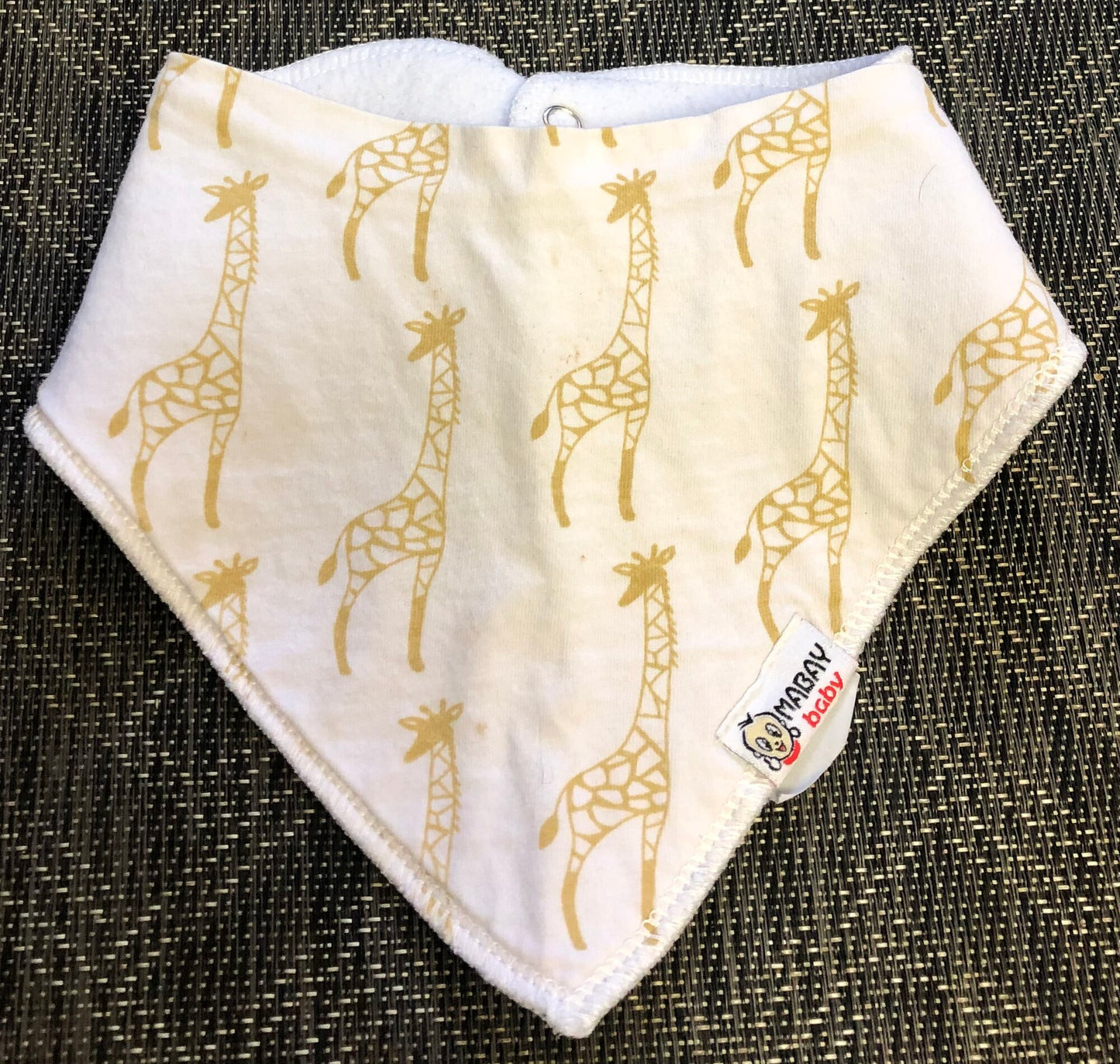 White/or Mabay Baby Bib, Infant