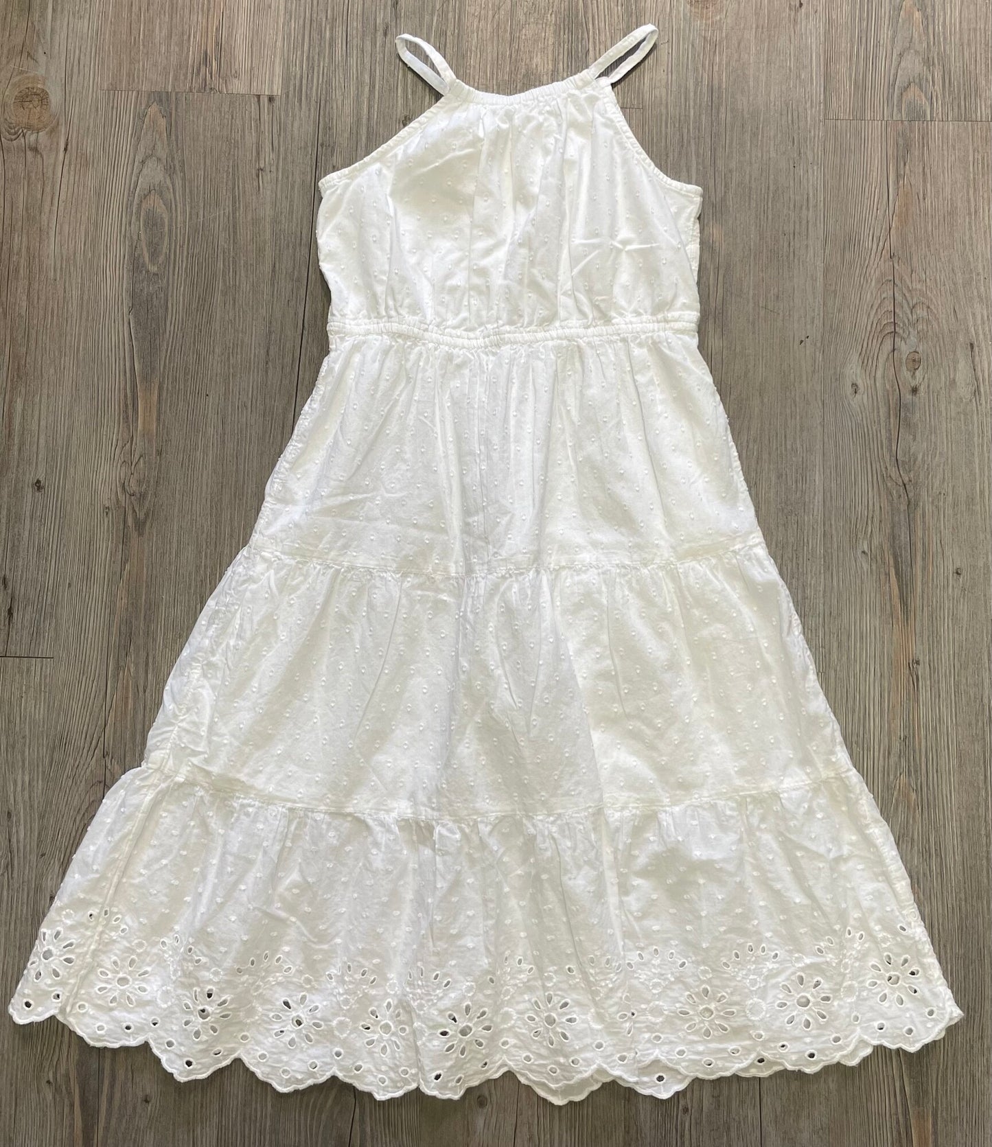White Gap Dress, 8Y
