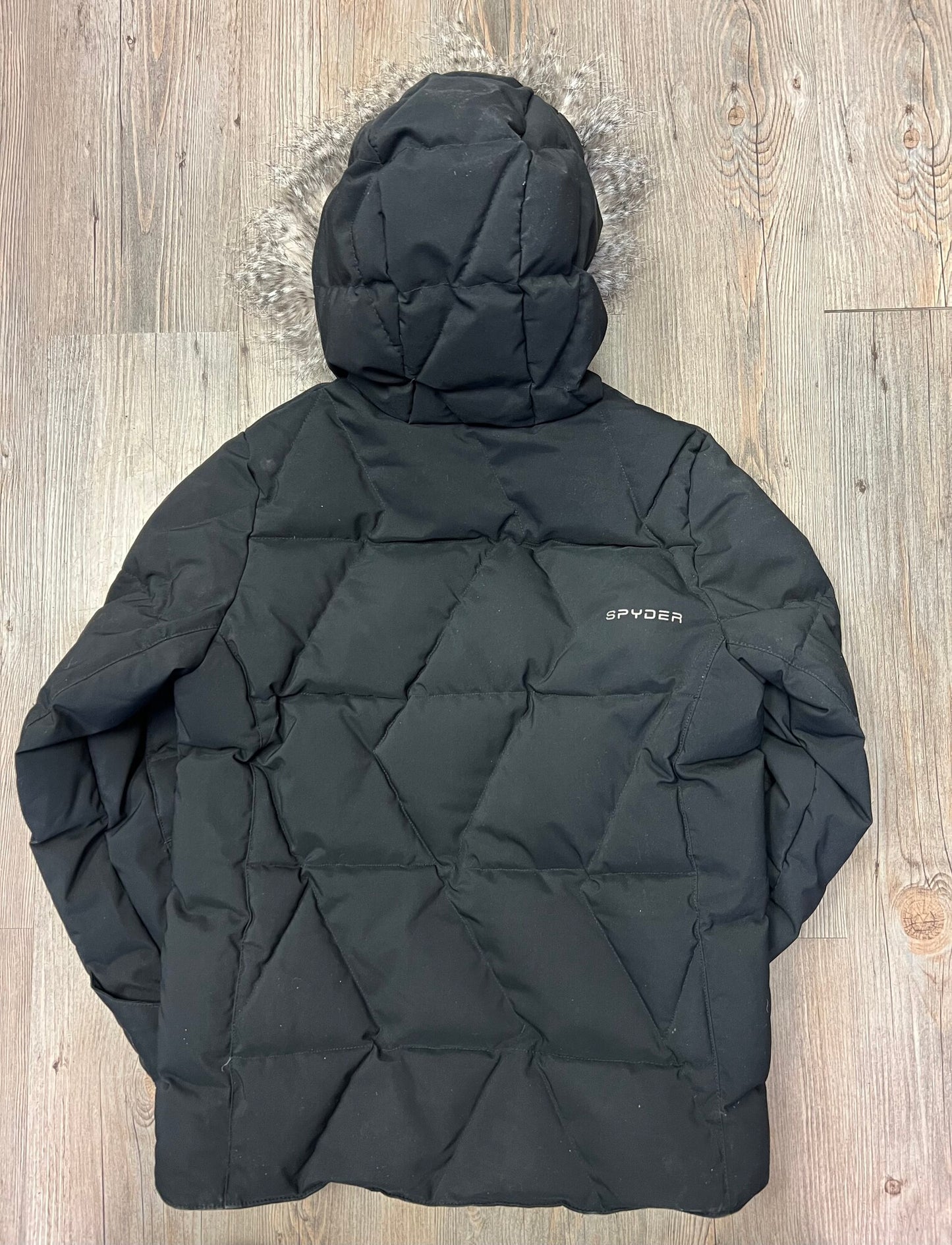 Black Spyder Winter Jacket, 10Y