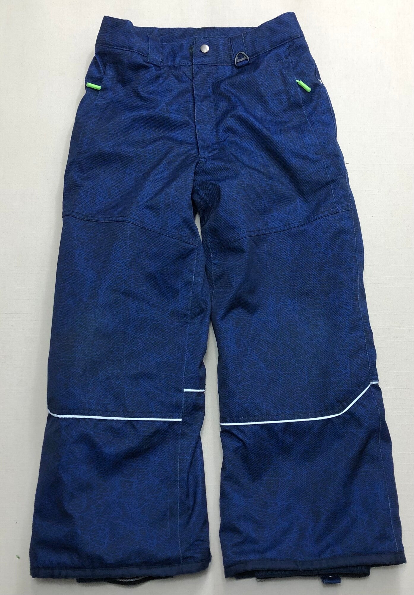 Blue Monster Snow Pants, 8Y
