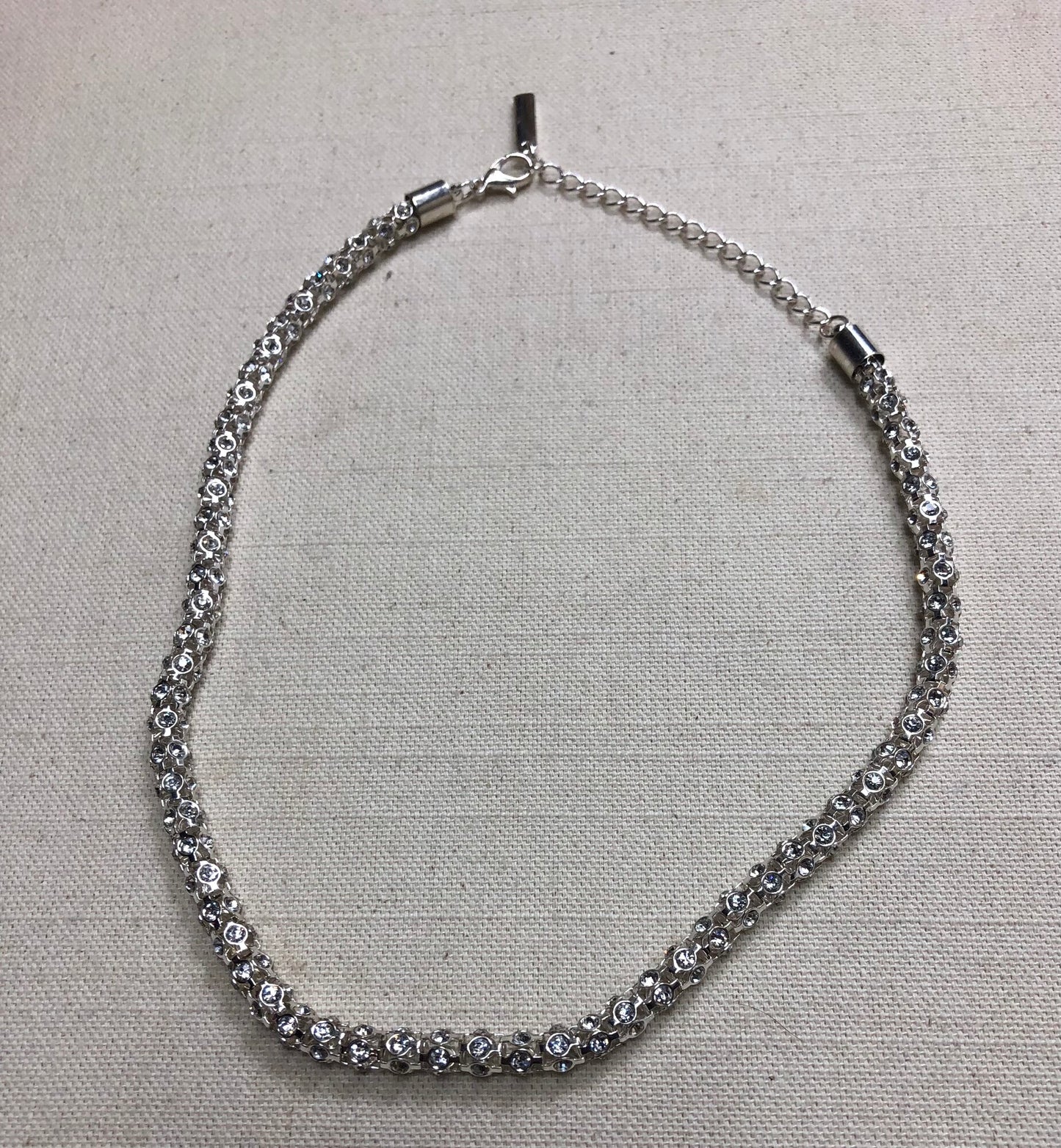 Silver JF Necklace, None