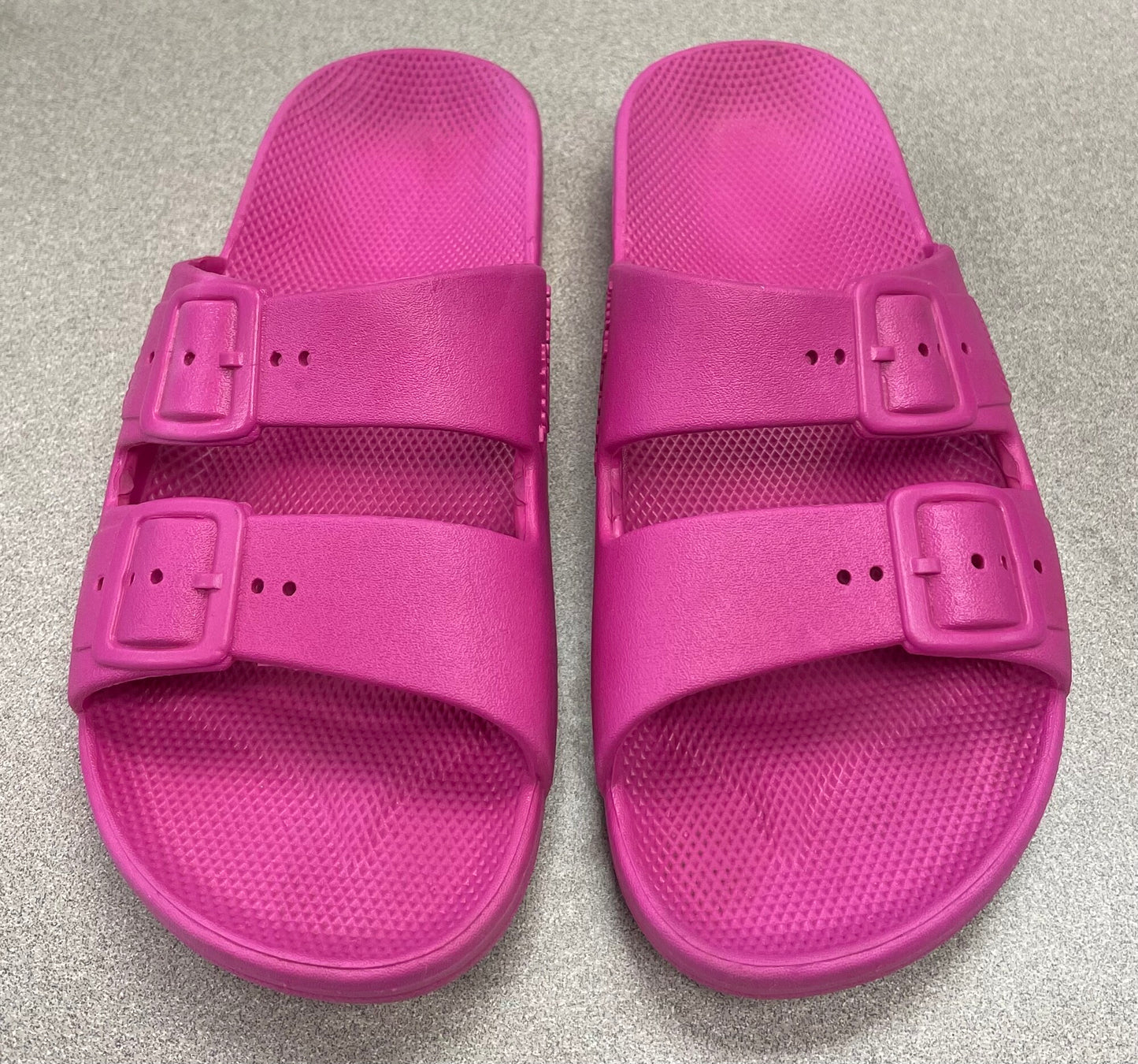 Fuchsia Freedom Moses Slides, 1-2Y