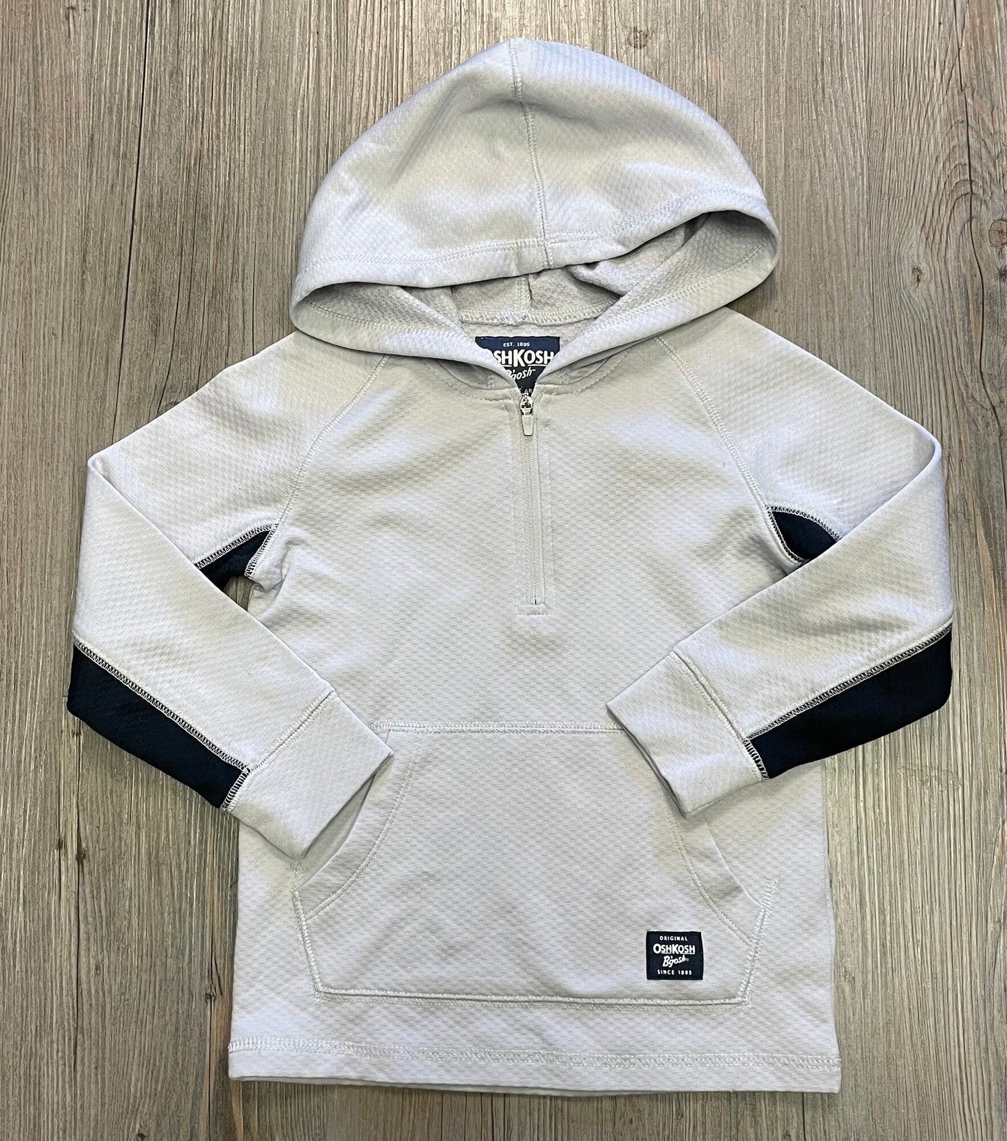 Grey Oshkosh Active Hoodie, 4Y