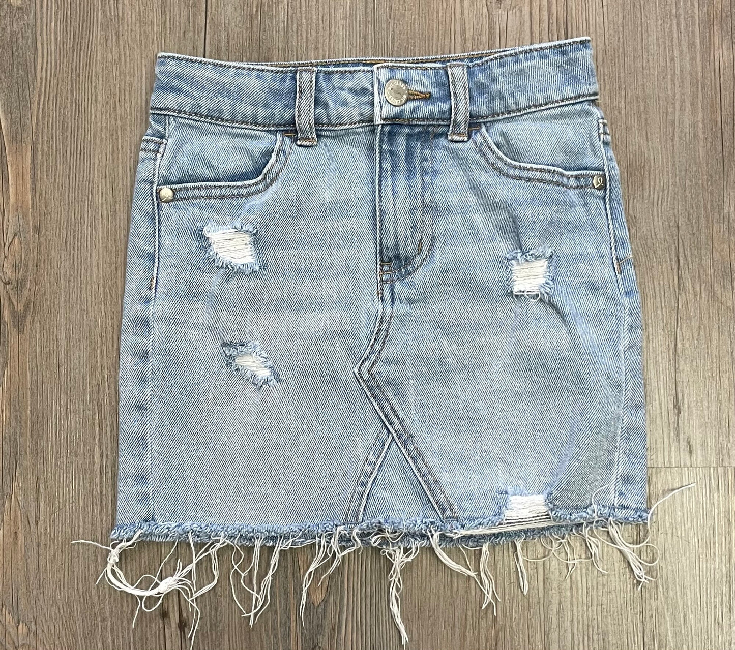 Blue Art Class Denim Skirt, 6-7Y